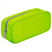 Пенал-косметичка BRAUBERG, мягкий, "KING SIZE NEON GREEN", 20х8х9 см, 229020