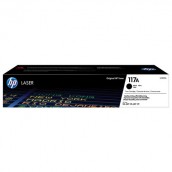 Картридж лазерный HP (W2070A) для HP Color Laser 150a/nw178nw/fnw, №117A, оригинальный, черный, ресурс 1000 страниц