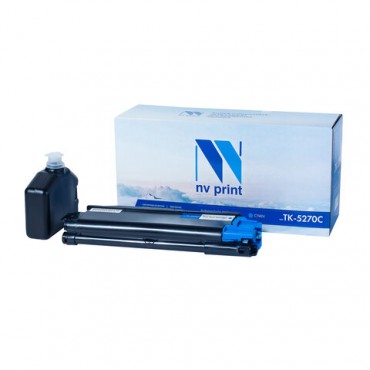 Картридж лазерный NV PRINT (NV-TK5270C) для Kyocera ECOSYS M6230cidn/P6230cdn, голубой, ресурс 6000 стр.
